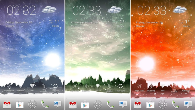 Capture d'écran de l'application Snowfall 360° Free - #6