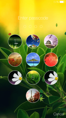Capture d'écran de l'application Spring live wallpaper lock - #4