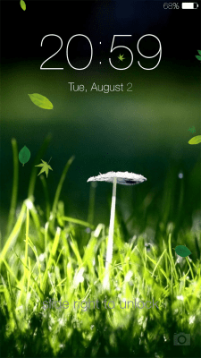 Capture d'écran de l'application Spring live wallpaper lock - #6