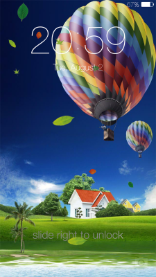 Capture d'écran de l'application Spring live wallpaper lock - #7