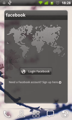 Capture d'écran de l'application GOWidget Theme - Transparency - #4