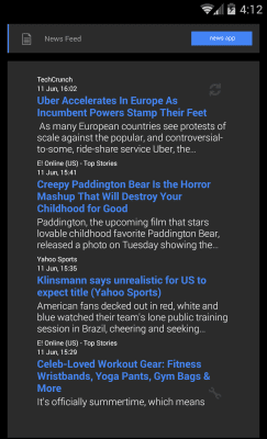 Capture d'écran de l'application Tornado Theme - #3