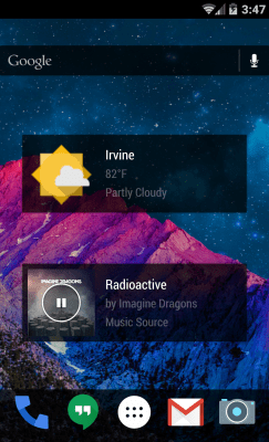 Capture d'écran de l'application Mountain Landscape Theme - #4