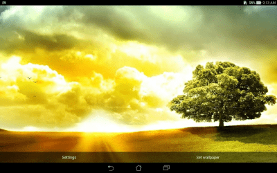 Capture d'écran de l'application ASUS DayScene live wallpaper - #11