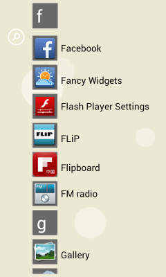 Capture d'écran de l'application Launcher 8 theme:Dandelions - #3