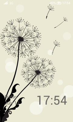 Capture d'écran de l'application Launcher 8 theme:Dandelions - #4