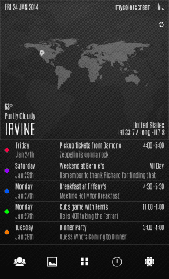 Capture d'écran de l'application Dark Pro UI Theme - #6