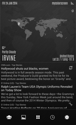 Capture d'écran de l'application Dark Pro UI Theme - #8