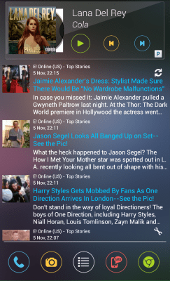 Capture d'écran de l'application PIE UI Theme - #3