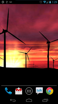 Capture d'écran de l'application Silhouette Free Live Wallpaper - #3