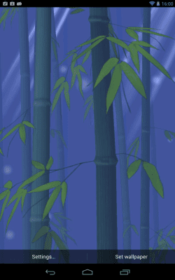 Capture d'écran de l'application Bamboo Forest Free L.Wallpaper - #3
