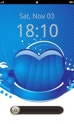 Capture d'écran de l'application Love Lockscreen Theme - #4