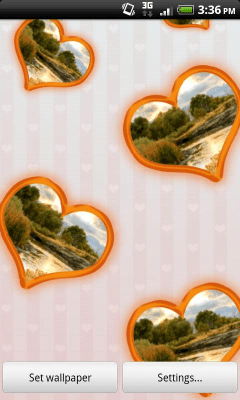 Capture d'écran de l'application Big Love & Heart Photo Frames - #3