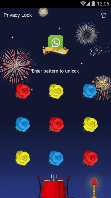 Capture d'écran de l'application AppLock Theme - Valentine - #3