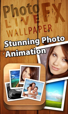 Capture d'écran de l'application Photo FX Live Wallpaper - #1