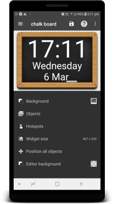 Capture d'écran de l'application UCCW - Ultimate custom widget - #2