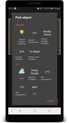 Capture d'écran de l'application UCCW - Ultimate custom widget - #6