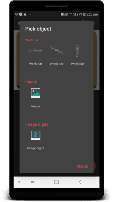 Capture d'écran de l'application UCCW - Ultimate custom widget - #7