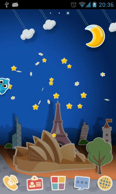 Capture d'écran de l'application Papertown Super Theme GO - #6