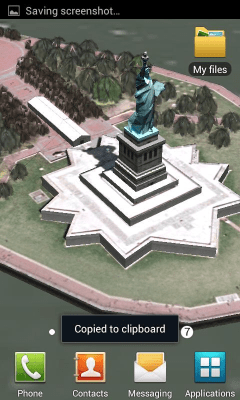 Capture d'écran de l'application Statue of Liberty 3D LWP FREE - #2