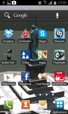 Capture d'écran de l'application Statue of Liberty 3D LWP FREE - #3