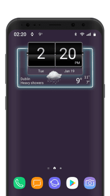 Capture d'écran de l'application 3D Flip Clock Theme Pack 04 - #3