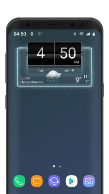 Capture d'écran de l'application 3D Flip Clock Theme Pack 04 - #6