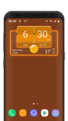 Capture d'écran de l'application 3D Flip Clock Theme Pack 05 - #6
