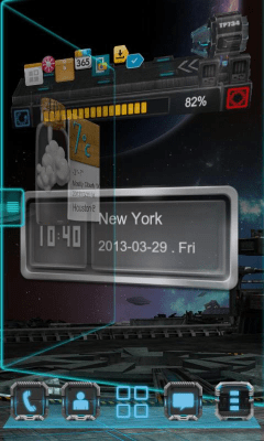 Capture d'écran de l'application Next Clock Widget - #4