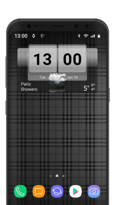 Capture d'écran de l'application 3D Flip Clock Theme Pack 02 - #4