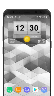 Capture d'écran de l'application 3D Flip Clock Theme Pack 02 - #7