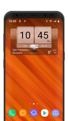 Capture d'écran de l'application 3D Flip Clock Theme Pack 02 - #8