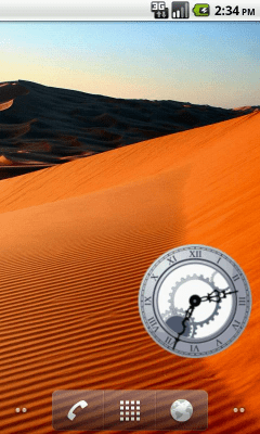 Capture d'écran de l'application Roman Analog Clock - #3