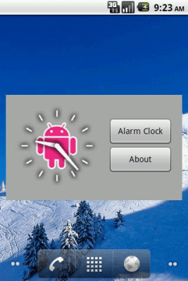 Capture d'écran de l'application Pink Android Clock - #2