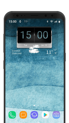 Capture d'écran de l'application 3D Flip Clock Theme Pack 03 - #1