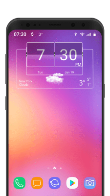 Capture d'écran de l'application 3D Flip Clock Theme Pack 06 - #4
