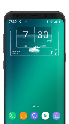 Capture d'écran de l'application 3D Flip Clock Theme Pack 06 - #5