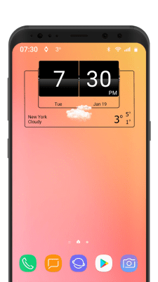 Capture d'écran de l'application 3D Flip Clock Theme Pack 06 - #6
