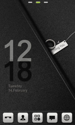 Capture d'écran de l'application Touch Theme GO Locker - #6