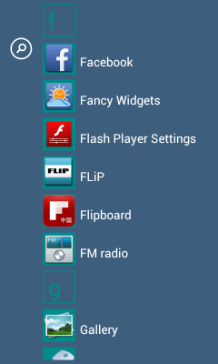Capture d'écran de l'application Launcher 8 theme:Simple Style - #3