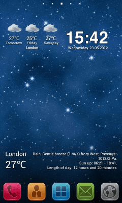 Capture d'écran de l'application LIX GO LauncherEX Theme - #5