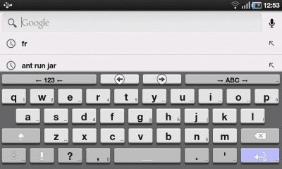 Capture d'écran de l'application AnySoftKeyboard 3D Theme - #3