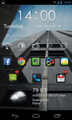 Capture d'écran de l'application Dark Pro Toucher Theme - #3