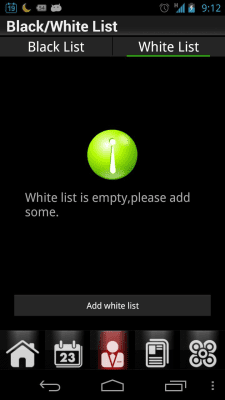 Capture d'écran de l'application Rocket Blocker  (SMS/Calls) - #3