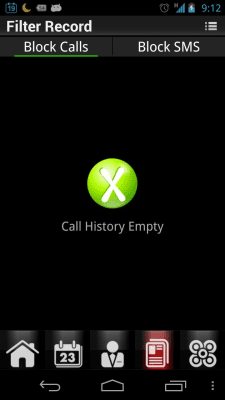 Capture d'écran de l'application Rocket Blocker  (SMS/Calls) - #4