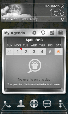 Capture d'écran de l'application Next Calendar Widget - #2
