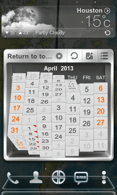 Capture d'écran de l'application Next Calendar Widget - #3
