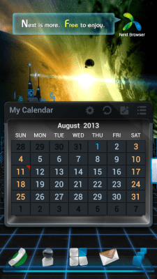 Capture d'écran de l'application Next Calendar Widget - #4