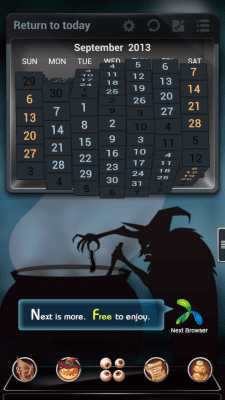 Capture d'écran de l'application Next Calendar Widget - #5