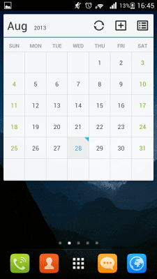 Capture d'écran de l'application GO Calendar+ - #2